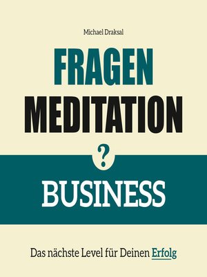 cover image of Fragenmeditation – BUSINESS